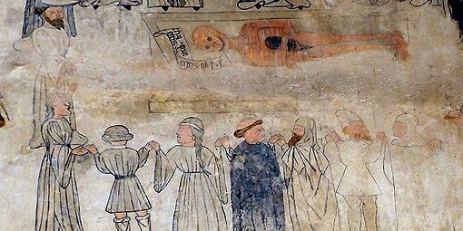 Frescos de Morella-Danza de la Muerte-07