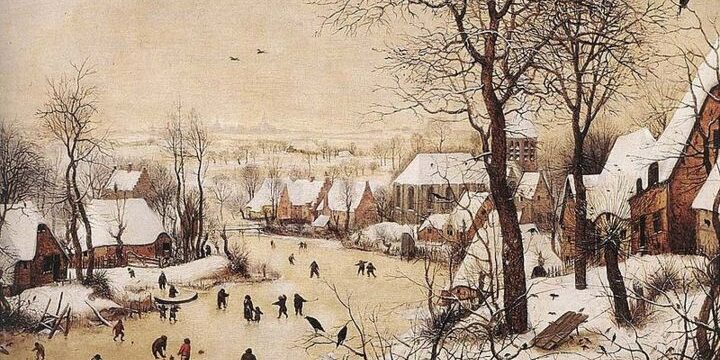 Bruegel-the-elder-winter-landscape-with-skaters-and-bird-trap-wga03333