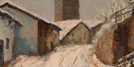 Erenchun-Camino nevado