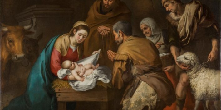 Murillo-Adoración de los pastores