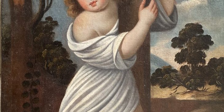 Niño Jesús con río