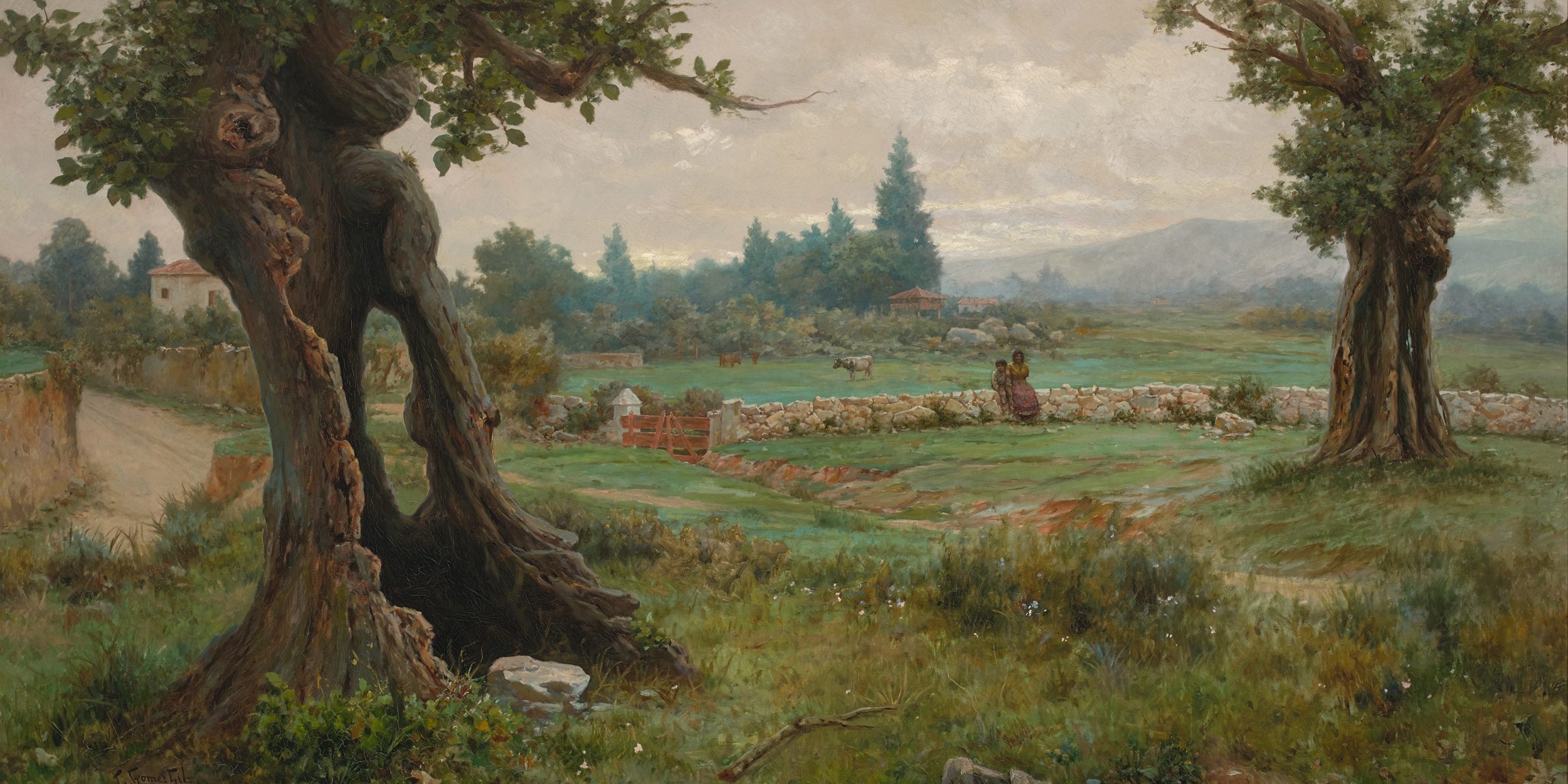 Gómez-Paisaje asturiano