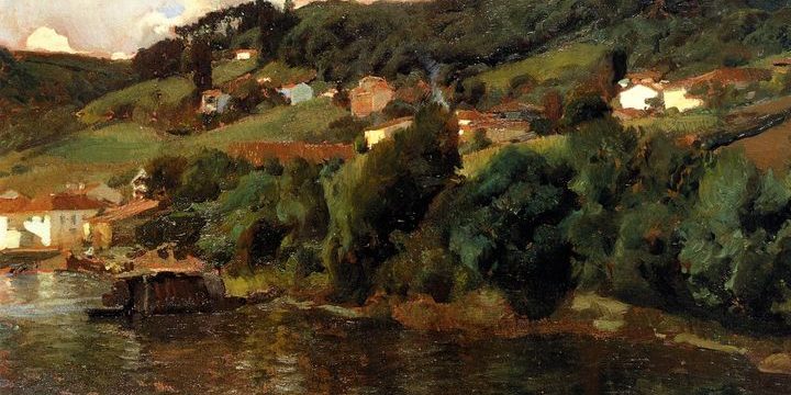 Sorolla-Paisaje asturiano-1903