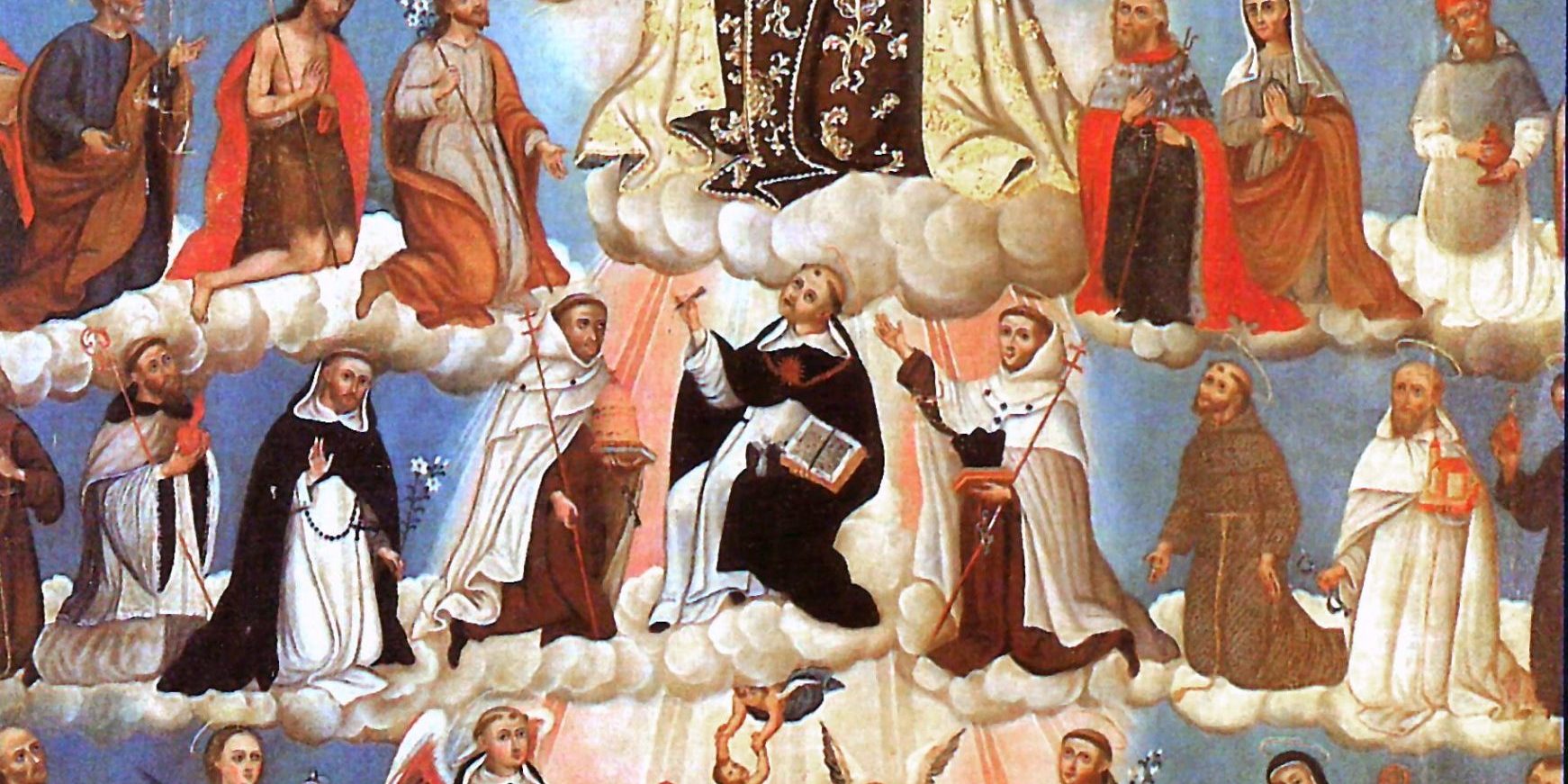 Anónimo s.XVIII Bolivia-Virgen_del_Carmen_con_corte_celestial